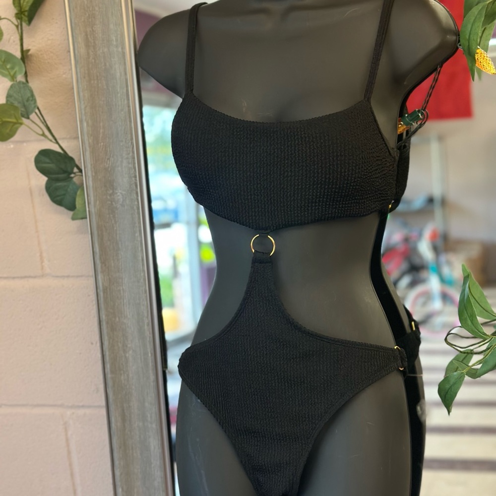 Black swimsuit